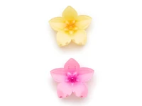 Hibiscus Flower Hair Clips - 2 Pack