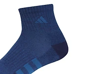 Cushioned 3.0 Color Men's Quarter Socks - 3 Pack