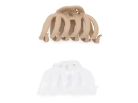 Oversized Claw Hair Clips - 2 Pack
