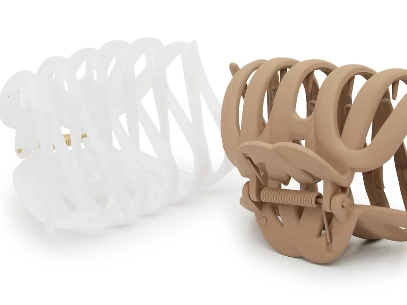 Oversized Claw Hair Clips - 2 Pack