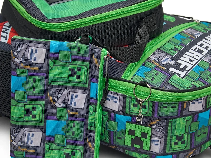 Minecraft Backpack Set
