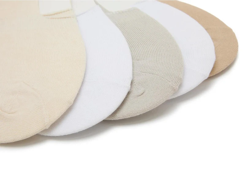 Loafer Men's No Show Liners - 5 Pack