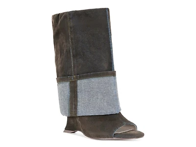 Tin Foldover Bootie
