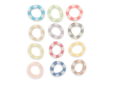 Seamless Hair Tie Set - 12 Pack