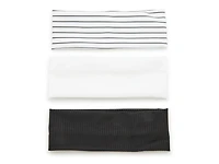 Ribbed Headband Set - 3 Pack