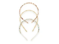 Embellished Headband Set - 3 Pack