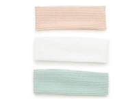 Crinkle Rib Headband Set - 3 Pack