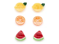 Fruit Mini Hair Clips - 6 Pack