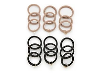 Charm Hair Tie Set - 18 Pack