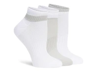 Twin Cuff Powder Women's No Show Socks