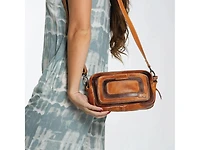 Shy Leather Crossbody Bag