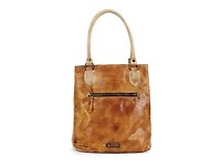 Italic Leather Tote