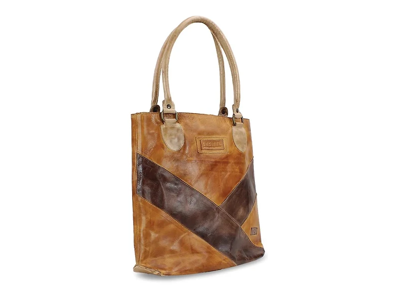 Italic Leather Tote