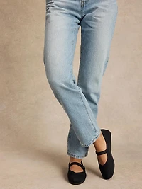 Alpargata Mary Jane Flat