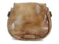 Half Moon Leather Crossbody Bag