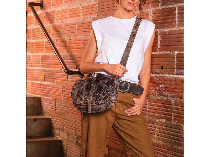 Sequoia Leather Crossbody Bag