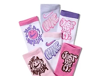 Everyday Cushioned Kids' Crew Socks - 6 Pack