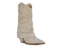 Christos Foldover Western Bootie