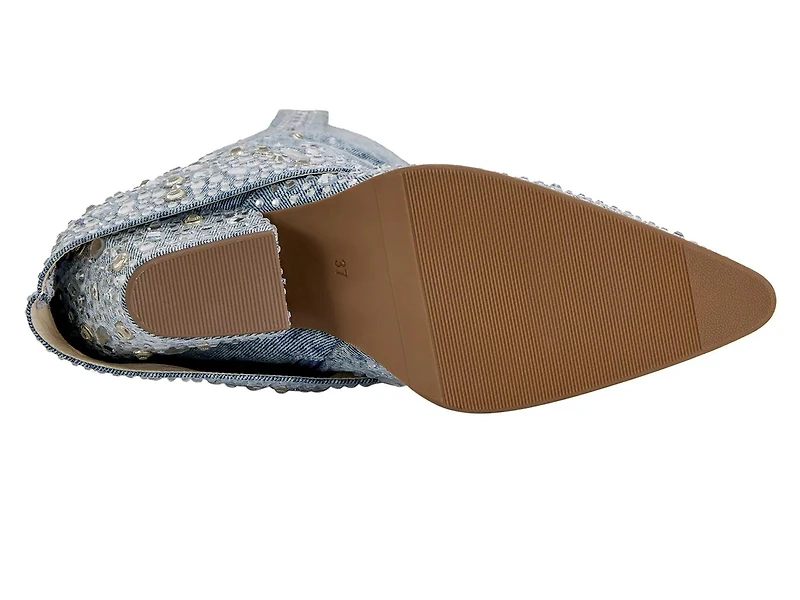 Christos Foldover Western Bootie