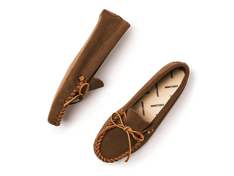 Leather Laced Softsole Loafer