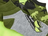 Dino Kids' No Show Socks - 6 Pack