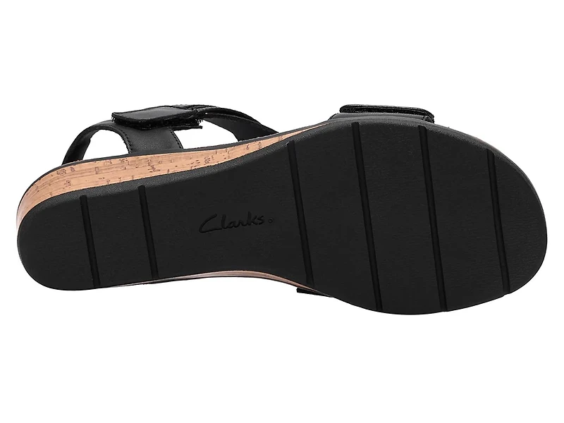 Kacha Wave Wedge Sandal