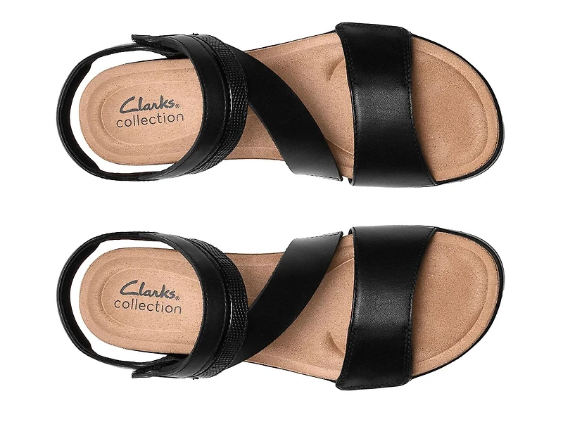 Kacha Wave Wedge Sandal
