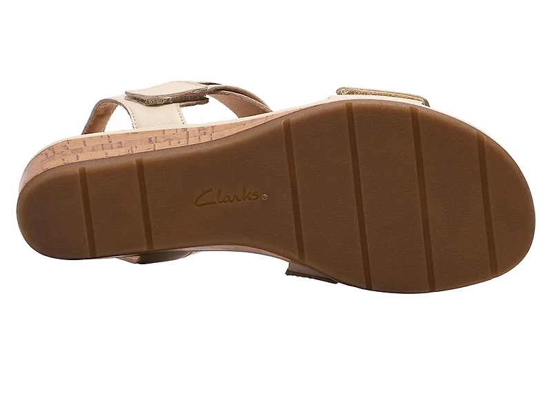 Kacha Wave Wedge Sandal