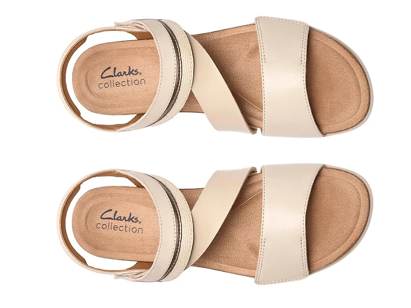 Kacha Wave Wedge Sandal