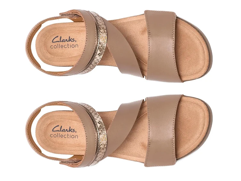 Kacha Wave Wedge Sandal