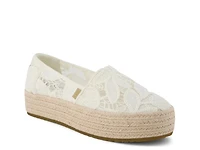 Valencia Espadrille Platform Slip-On