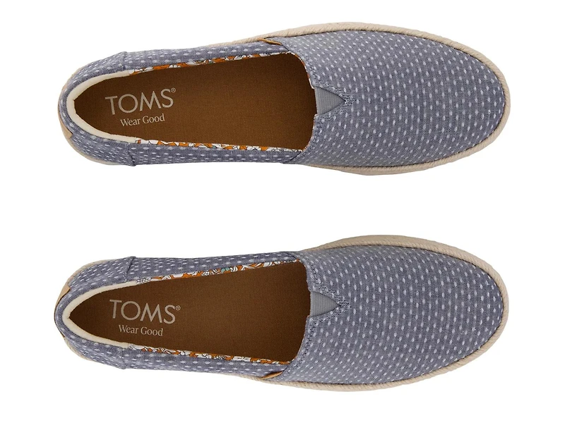 Valencia Espadrille Platform Slip-On