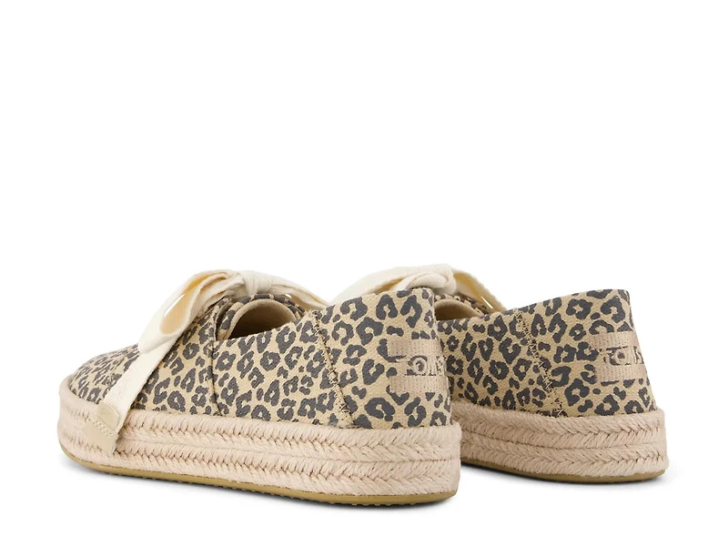 Carolina Lace Up Platform Espadrille Sneaker