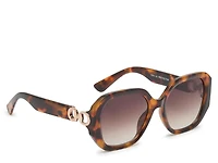 Bon Voyage Tortoise Square Sunglasses