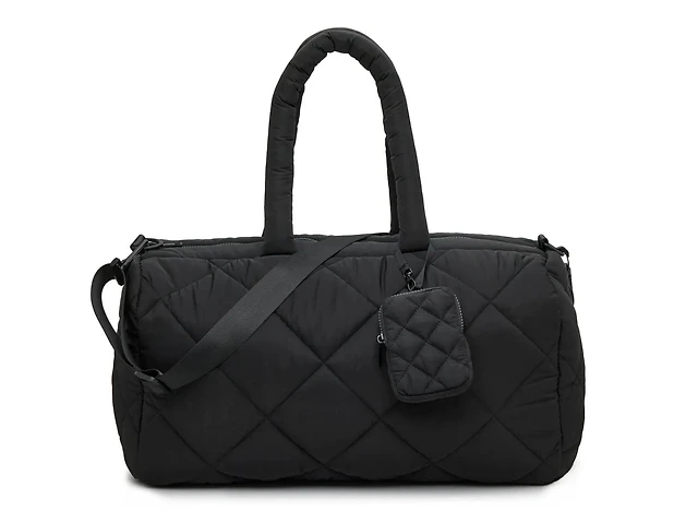 Diamond Quilted Duffle Bag