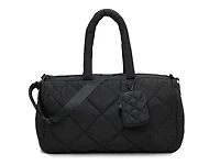 Diamond Quilted Duffle Bag