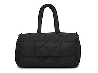 Diamond Quilted Duffle Bag