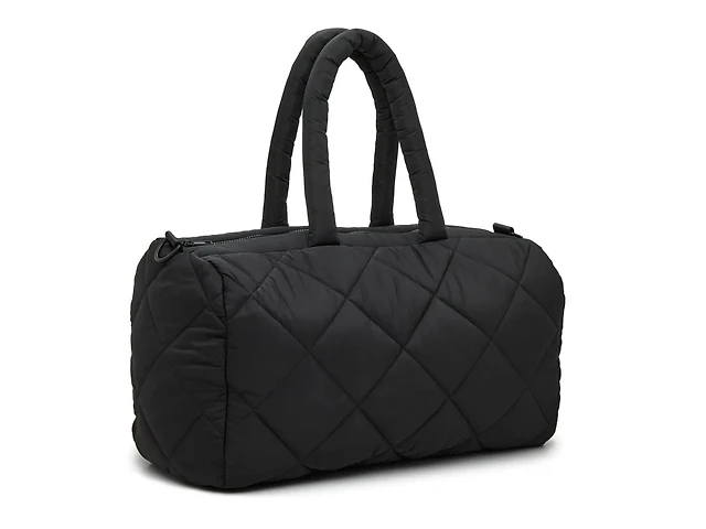 Diamond Quilted Duffle Bag
