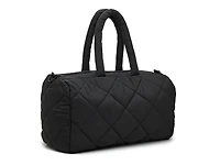 Diamond Quilted Duffle Bag