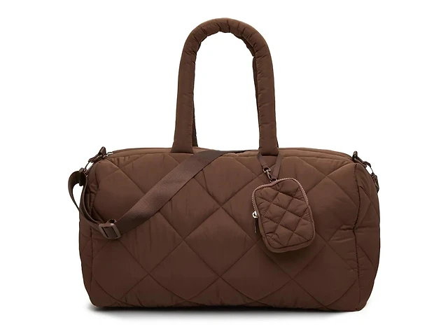 Diamond Quilted Duffle Bag