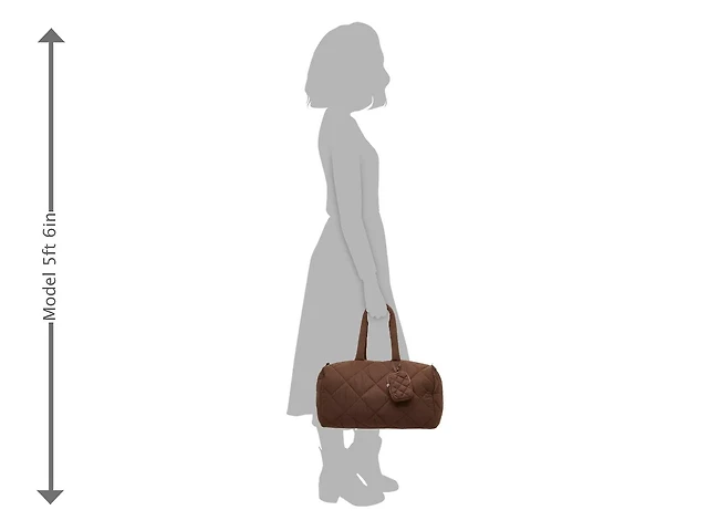 Diamond Quilted Duffle Bag