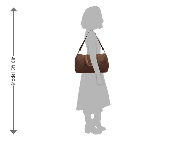 Diamond Quilted Duffle Bag