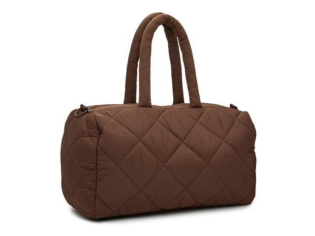 Diamond Quilted Duffle Bag