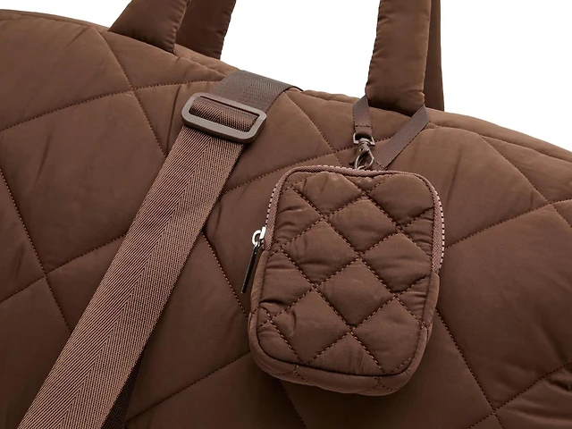 Diamond Quilted Duffle Bag