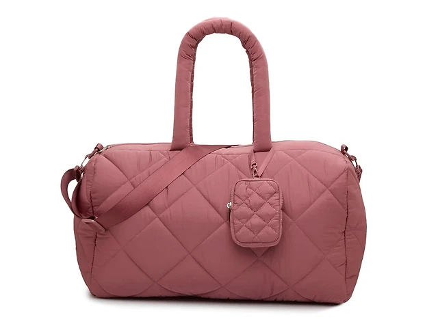 Diamond Quilted Duffle Bag