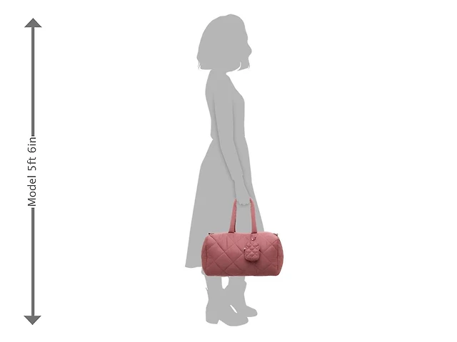 Diamond Quilted Duffle Bag