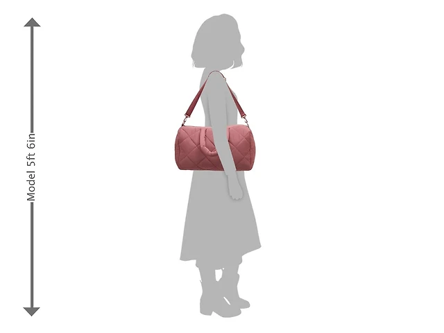 Diamond Quilted Duffle Bag