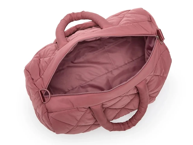 Diamond Quilted Duffle Bag