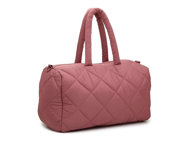 Diamond Quilted Duffle Bag