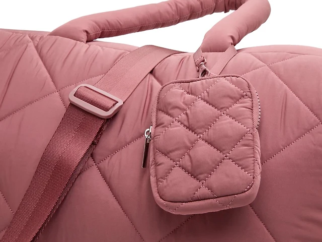 Diamond Quilted Duffle Bag